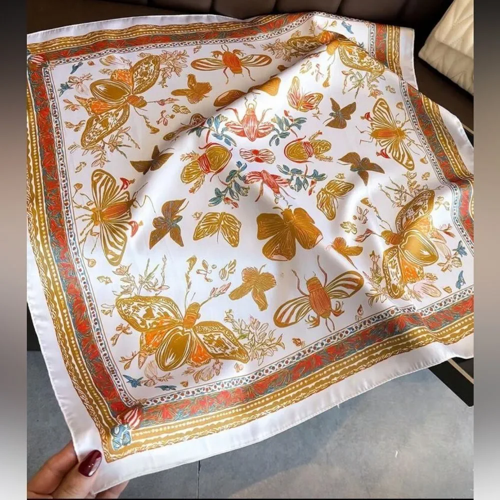 Butterfly Print Scarf N1382